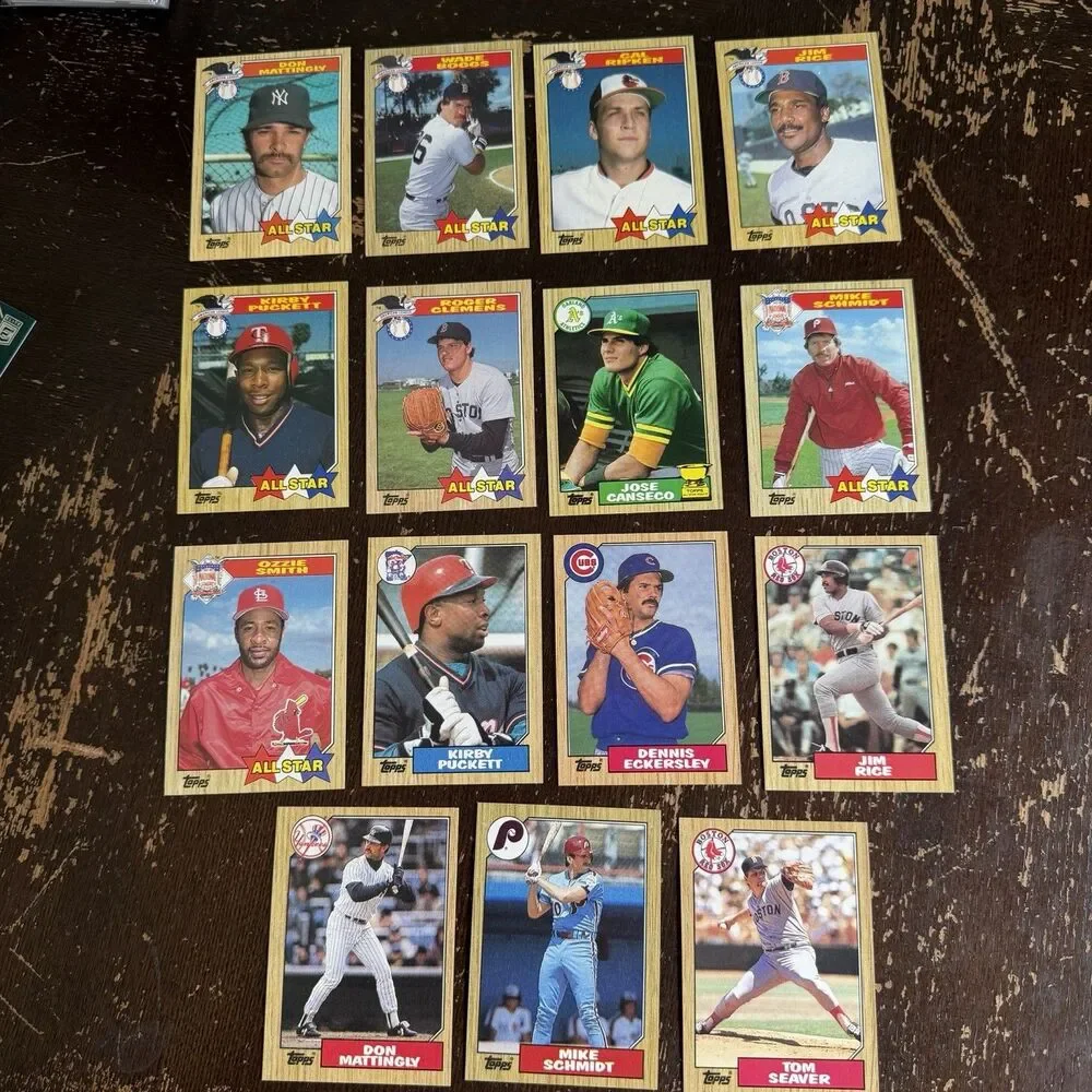 Baseball Cards Lot 200 NM ALL STARS w 1997 UD Memorable Set Judge Museum 2 Autos